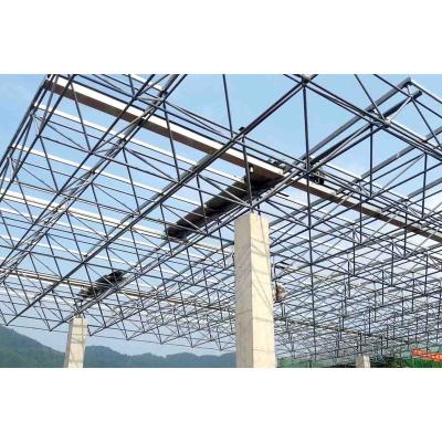 China Workshop ASTM/EU/GB steel modular metal structure workshop car park structure lightweight livestock chicken shed church steel structure for sale