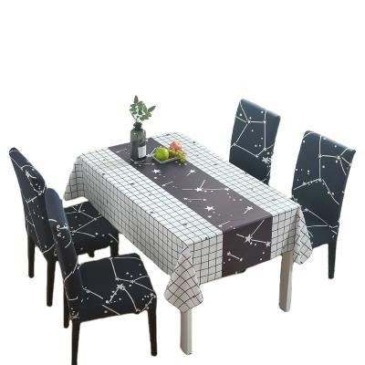 China Home Use Microfiber Waterproof Bedding Wholesale Waterproof Printed High Quality Home Tablecloth for sale