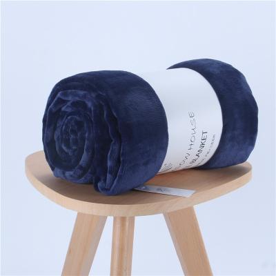 China Super Soft Super Soft Superfine Fiber Anti-pilling Flannel 150*200cm Blanket Blanket for sale