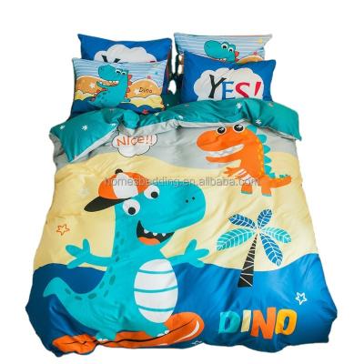 China High Quality Folded Homes Bedding Online Hotsale Cartoon The 3 Pieces Of Lovely Printechildren The Cotton Duvet Cover Set for sale