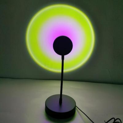 China Sunset Projector Lamp Street Lights Sunset Lamp Stained Glass Mandalaki Halo Sunset Projector Lamp Best for sale