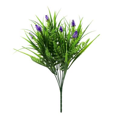 China Home Plastic Fake Plants For Wedding Party Decor Artificial Flowers With 6 Colors Short Spring Flowers Picks Garden Decoration for sale