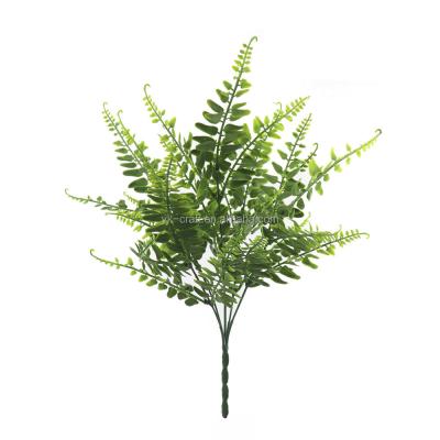 China Artificial Plastic Preserved Flowers Greenery Plants Table Home Decor 40cm Length With 5 Stems Flowers Pick For Garden Wedding for sale