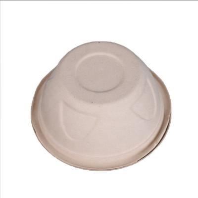 China Disposable Biodegradable Paper Bowl 1050ml Round Soup Bowl With Lockable Lid for sale