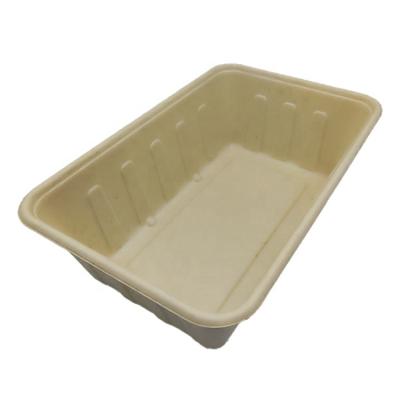 China 3000ml Eco-friendly Disposable Paper Bowl And Lid Degraded for sale