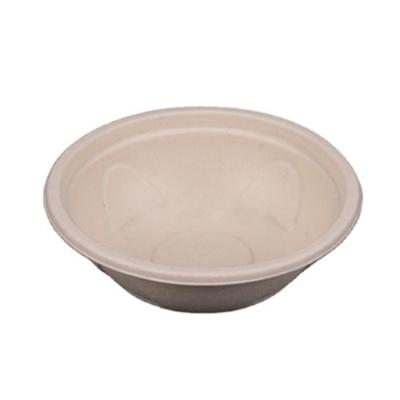 China Disposable Biodegradable Lunch Box Round Paper Bowl 750ml Disposable Round Bowl With Lockable Lid for sale