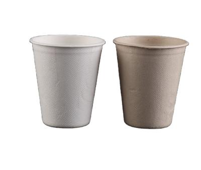 China Sustainable Manufacturing 7oz 8oz 12oz Porcelain Paper Tea Cup Disposable Biodegradable Custom Compostable Coffee Cup for sale