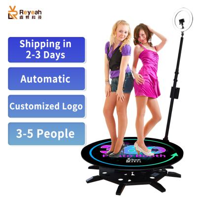 China Portable Party Slow Motion 360 Photo Booth Spinner Kiosk Machine 360 ​​Photo Booth for sale