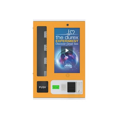 China Hotel/school/shopping mall ect well design one shop selling solution for small cosmetic product vending machine for sale