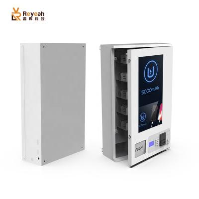 China metal & 27 inch stainless steel touch screen vending machine custom hair/cosmetic powder bank selling F02 for sale