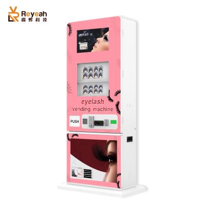 China metal & Stainless Steel Eyelash Eyeshadow Lipstick Beauty Vending Machine Cosmetic Machines Supplier Support for sale