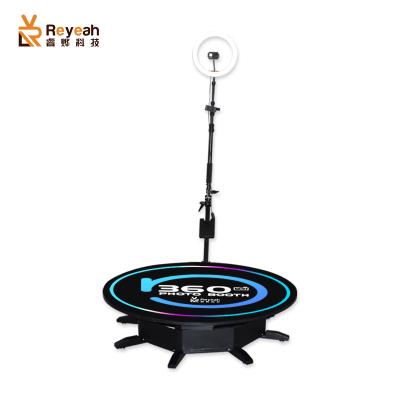 China Party Hot Selling Slow Motion 360 Portable Rotating Photo Booth 360 Photo Booth Video Booth With Software for sale