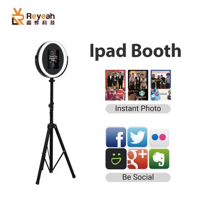 China Indoor ipad led magic photo booth frame photo booth machine for sale