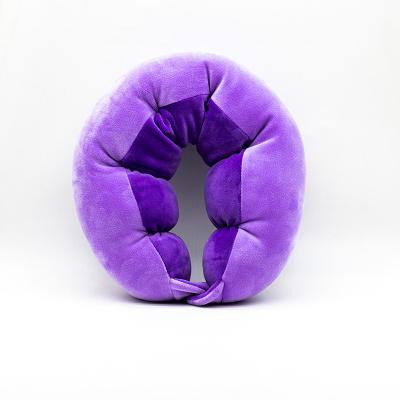 China Factory OEM Custom Funny Cute Funny Soft Stuffed Plush U-Shape Travel Neck Pillow Stuffed Travel Pillow for sale