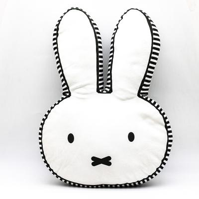 China Collection Soft Custom Home Rabbit Shaped Pillow Cushion Animal Soft Toys Rabbit Stuffed Pillow for sale