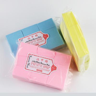 China Nail Art Gel Polish Remover Cotton Pad Durable Lint Free Cloth for sale