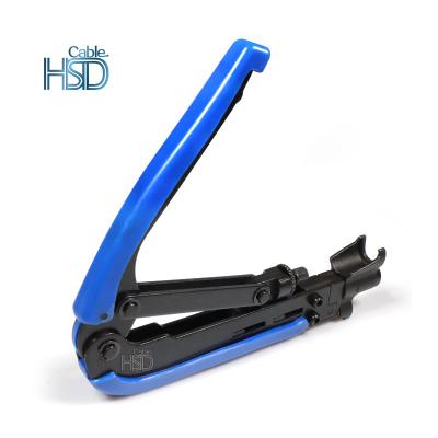 China Coaxial Cable Compression 548A Wire Crimper Pliers Crimping Tool H548A RG6 RG59 RG11 Coax Cable Crimper Stripping Tool For Crimping F Connector for sale