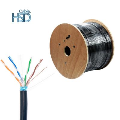 China PC Price 23Awg Outdoor Cat 6 305M Utp Cat6 Network Best UV Resistant 1000Ft Lan Cable for sale