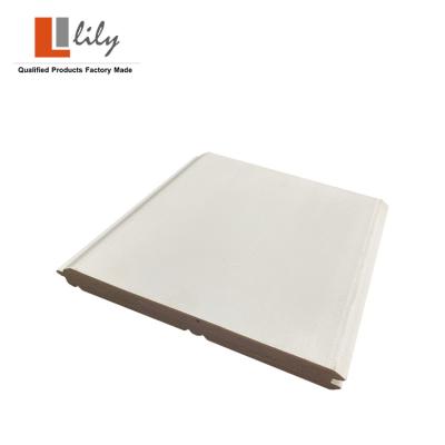 China Contemporary PVC Beadboard For Home Decoration Wall Panel Striping White Board Mold for sale