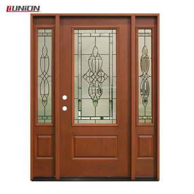 China Modern Luxury Unique Home Designs European Standard Style Steel Door for sale