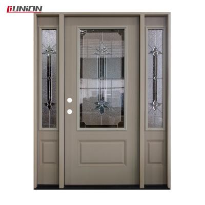 China Modern High Quality External Steel Security Door Used Metal Steel Doors for sale