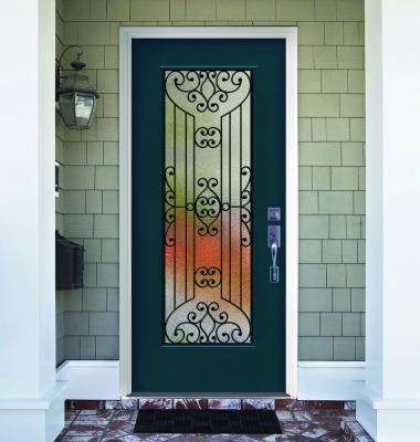 China BD Latest Modern Design No Rust Security Door Gate Reinforced Steel Entry Door for sale