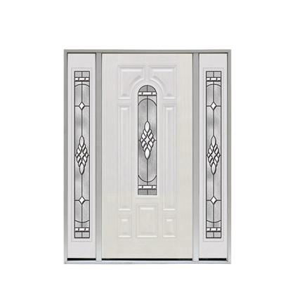 China 2021 Hot Selling Front Metal Modern Exterior Security Waterproof Steel Doors for sale