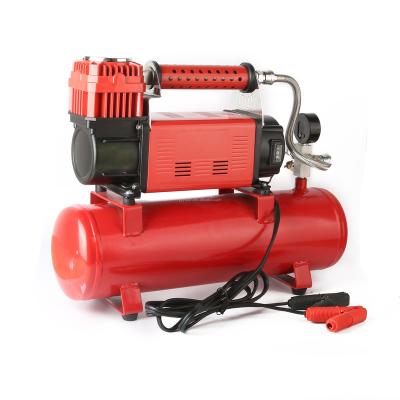 China Portable Tire Pressure Monitor DC 12V Air Compressor WITH 6L 10L 20L TANK for sale