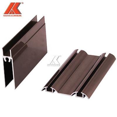 China KAIYA factory price aluminum thin profile custom aluminum sections for sliding doors and windows for sale