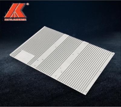 China Custom Machining Rectangular Aluminum Profile CNC Process Aluminum Radiator For Led Fixtures for sale