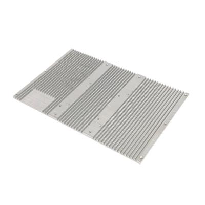 China Custom custom CNC punching 4mm thick quantum board aluminum heatsink for led heat dissipation for sale