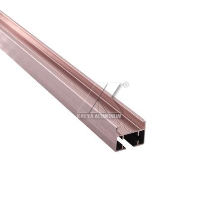 China Decorations Aluminum Alloy Curtain Pole For Curtain Railway Track for sale