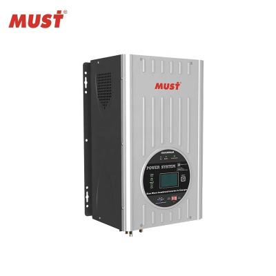 China MUST 2000Watt Low Frequency Inverter PV3000 MPK 1kw-6kw Solar Inverter 570*355*300mm for sale