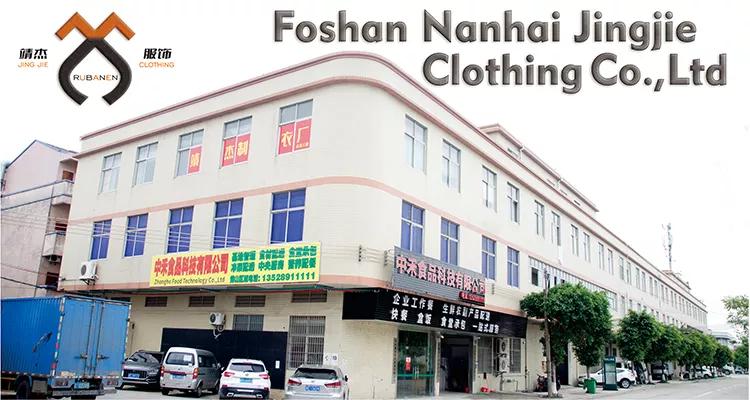 Verified China supplier - Foshan Nanhai Jingjie Clothing Co., Ltd.