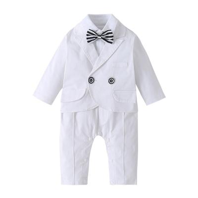 China Flower Dress Gentleman's Boutique Host Smart Casual Children's Clothing Set Baby Boy's Fashion Suit Boys Winter Jacket Child Newborn Gentleman's Set for sale