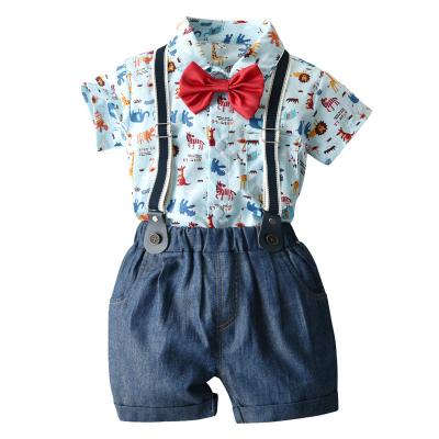 China Smart Casual Children's Boutique Host Jacket Host Gentleman's Clothing Sets Baby Boys Gentleman's Suit Flower Boy Dress for sale