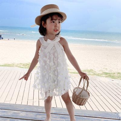 China 2021 New Fashion Children's Princess Dress Flower Girl Dress Breathable Mesh Dress for sale