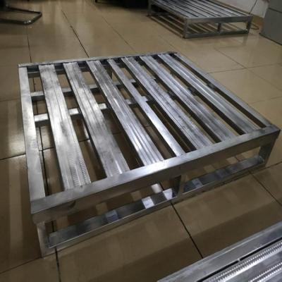 China High Quality Stackable And Strong Galvanized Stee Pallet Warehouse Use Heavy Duty Steel Pallet for sale