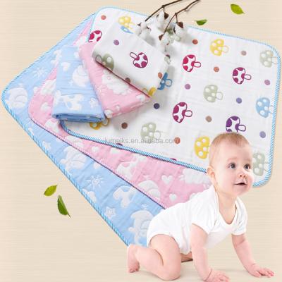 China Anti-bacteria BSCI, OEKO-TEX 100: Eco combed cotton baby changing pad, play pad for sorts, bamboo baby blanket for sale