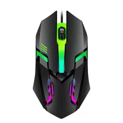 China BAJEAL USB LED Backlit 104 Keys Keyboard and Mouse Combos Home Notebook Desktop Computer Gaming Keyboard Mouse Set Latest for sale