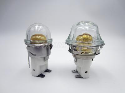 China High Brightness E14 Oven Lamp 25w / 15W With Full Transparent Glass Cover for sale