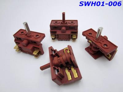 China Posición del interruptor de control del horno del botón rotatorio Swh01-006-2 3 para los aparatos electrodomésticos en venta