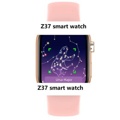 China Good Quality MP3 Playback Sleep Heart Rate Body Temperature Monitor Smartwatch Reloj Smart Watch Z37 for sale