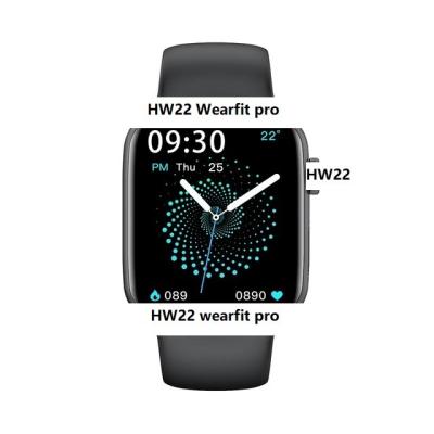 China Iwo Blood Pressure Monitoring Smart Watch Custom Reloj Inteligente Serie 6 MP3 Playback Smartwatch Hw22 for sale