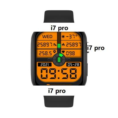 China 2022 Latest Pro Playback Waterproof Fitness Monitor Series 7 MP3 Smart Watch I7 Model For Sport for sale