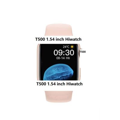 China Reloj Inteligente Serie 6 MP3 Smart Watch T500 Playback 1.54 Screen Men Women Hiwatch Smartwatch T500 for sale