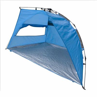 China Diagonal tying type Outdoor Tour Tents Camping Umbrella Pop Beach Shade Tent Automatic Type Fishing Beach Tent for sale