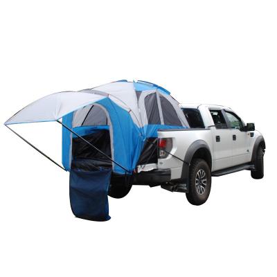 China Diagonal Tether Type Pickup Truck Travel Car Oxford Anti-snake Pest Fishing Leisure Roof Waterproof Outdoor Camping Tent for sale