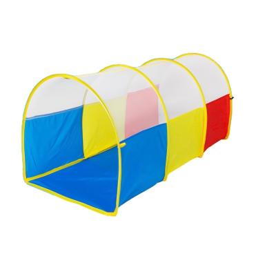 China Pop Toy Indoor Outdoor Playhouse Soft Multicolor Foldable Kids Tent Ball Game Tunnel Toy Tent For Kids Ball Pool for sale