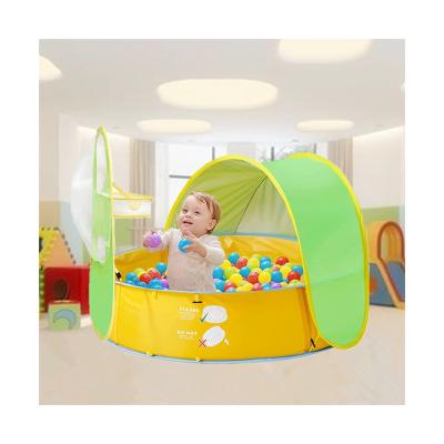 China Soft Toy Multifunction Kids Ball Pit Detachable Baby Play Tent Around Play Ball Pool Pop Up Tents Play Pool For Kids Toddlers GYM for sale